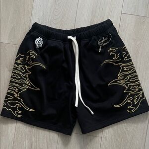 Darc Sport Black Men's Athletic Shorts